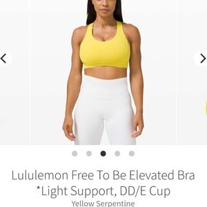 Free To Be Elevated Bra (DD/E cup, size 8)